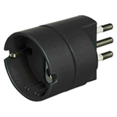 Kit - Adattatore Spina 10a /presa P30 Grigio - Bticino S3623ge - Foto 1