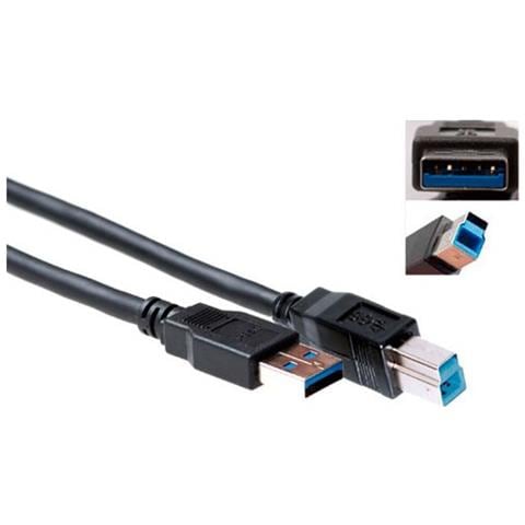 0.5m USB 3.0, 3.0, USB A, USB B - Foto 1