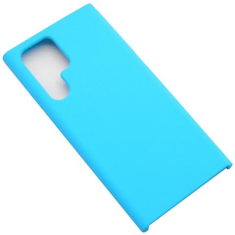 Custodia Tpu Silicone Lite Cover Soft-case Per Samsung Galaxy S22 Ultra S908 Light Blu - Foto 1