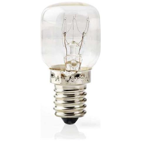 Lampadina Alogena Per Il Forno Con Attacco E14, Lampadina A Incandescenza 140lm 25w Durata 1000 Ore - Foto 1