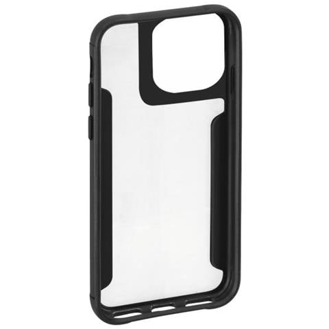 00215524 Custodia Per Cellulare 15,5 Cm (6.1"") Cover Nero, Trasparente - Foto 1