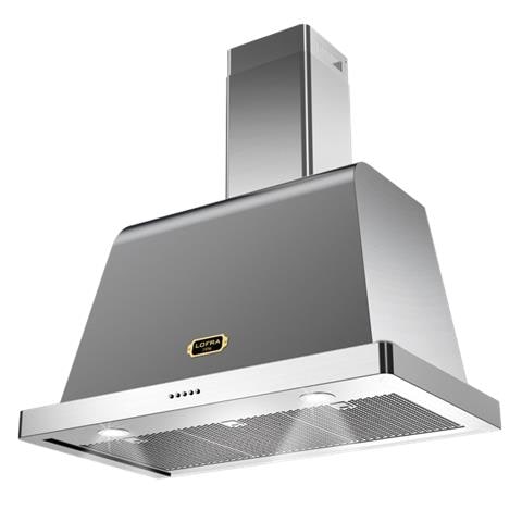 Cappa Dolcevita a Parete da 60 cm Aspirante Colore Acciaio Inossidabile - Foto 1