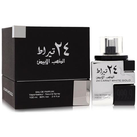 24 Carat White Gold By Eau De Parfum Spray (unisex) 3.4 Oz (men) - Foto 1