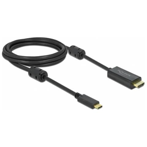 85970 Cavo E Adattatore Video 2 M Usb Tipo-c Hdmi Nero - Foto 1