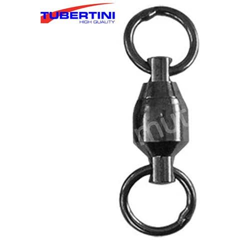 Girella Top Swivel Black Coating Size 6 Lbs 300 Tubertini - Foto 1