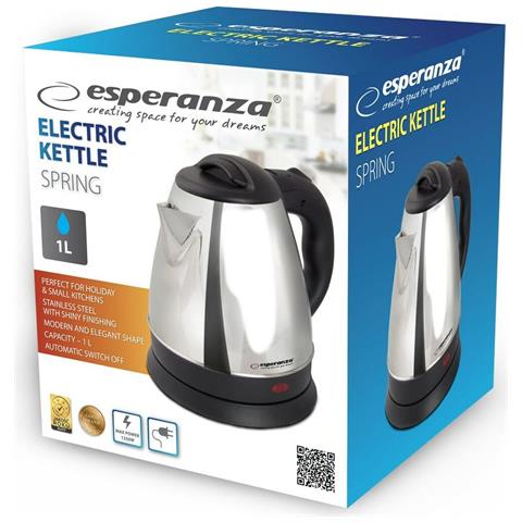 Bollitore Ekk116x Acciaio Inossidabile Plastica 1350 W 1 L - Foto 2