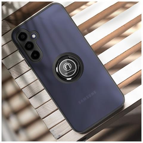 Cover Per Samsung Galaxy A15 5g Anello Metallico Funzione Supporto - Foto 2
