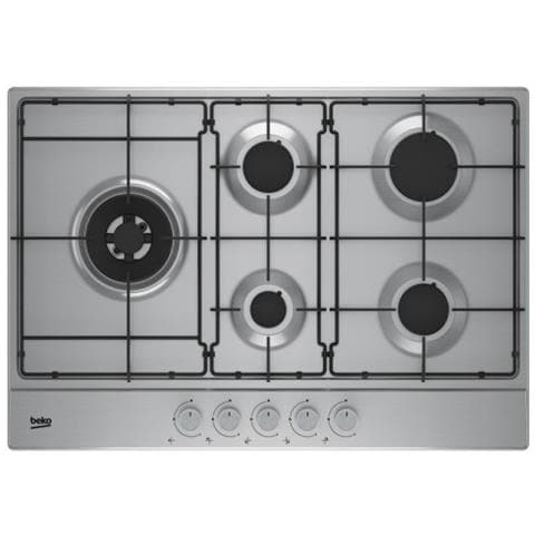 Piano Cottura HIAL75224SXE a Gas 5 Fuochi Gas Colore Inox - Foto 1