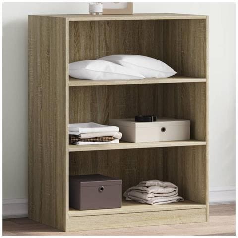 Armadio Rovere Sonoma 77x48x102 Cm In Legno Multistrato - Foto 1