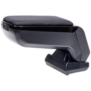 Bracciolo Specifico Nero Tessuto Portaoggetti Per VW Polo 6R 2010-17 Vento 10-17