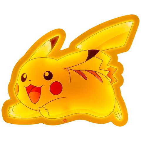 Lampada A Neon Da Muro Pikachu 30 Cm, Giallo - Foto 1