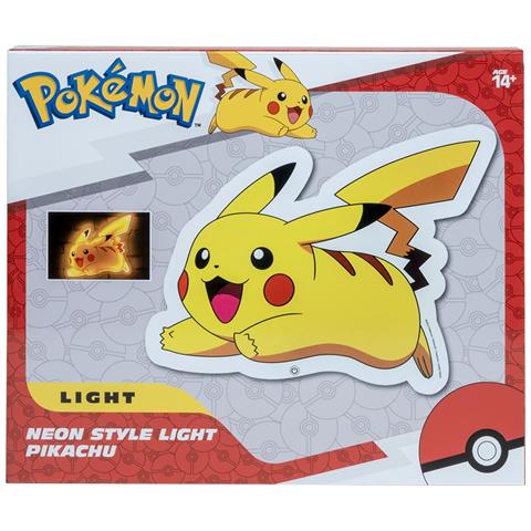 Lampada A Neon Da Muro Pikachu 30 Cm, Giallo - Foto 3