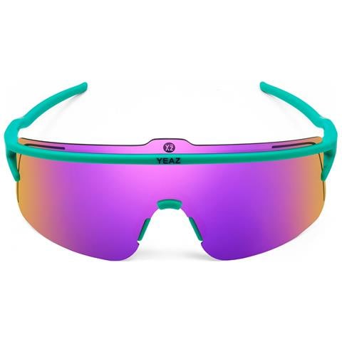 Sunshade Occhiali Da Sole Sportivi Verde /viola - Foto 2