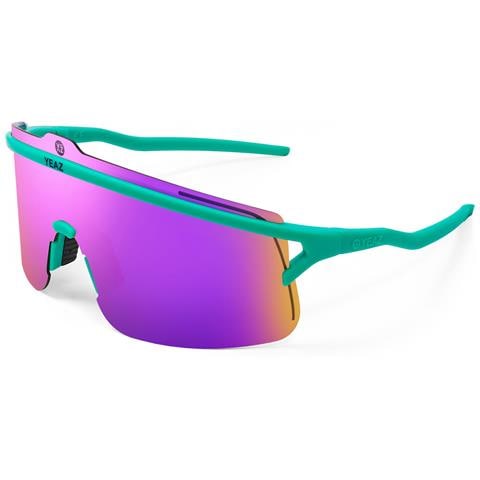 Sunshade Occhiali Da Sole Sportivi Verde /viola - Foto 1