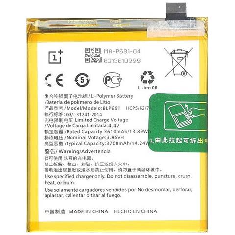 Batteria Litio Integrata Originale Blp691 Bulk 3700 Mah Per Model 6t - Foto 1