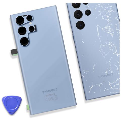 Vetro Posteriore Di Ricambio Per Samsung Galaxy S22 Ultra Compatibile - Foto 2