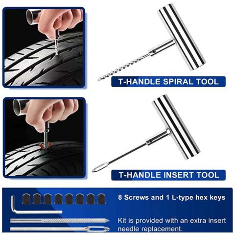 Kit Di Riparazione Forature - 23 Pezzi Multicolor - Foto 2