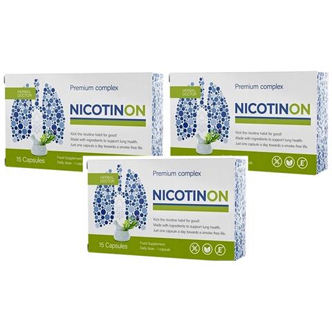 3x Integratore Alimentare Nicotinon 15 Capsule - Foto 1