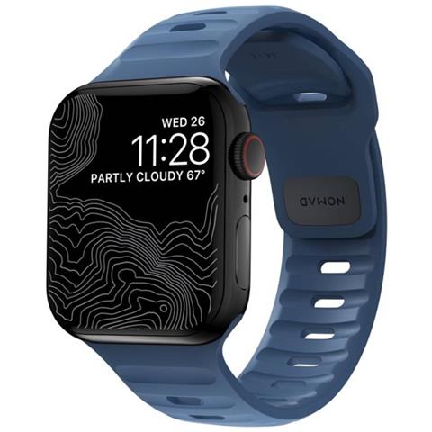 Cinturino Per Apple Watch 38/40/41/42 Mm Sport Band, Blu - Foto 1
