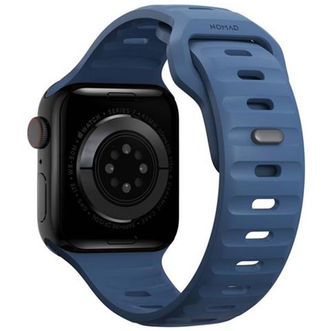 Cinturino Per Apple Watch 38/40/41/42 Mm Sport Band, Blu - Foto 2