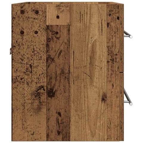 Mobile Lavabo da Bagno Legno Antico 60x38,5x48 cm in Truciolato - Foto 2