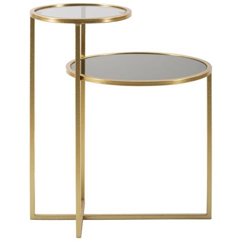 Tavolino Mf570 - Oro - Metallo - 50x40x60,5 Cm - Foto 1