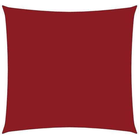 Parasole A Vela In Tela Oxford Quadrato 3x3 M Rosso - Foto 1