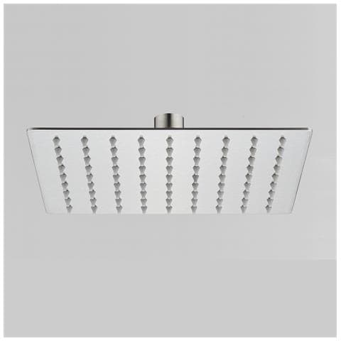 Soffione Doccia Ultraslim Quadrato Acciaio Inox Lucido 20x20 Cm Ibiza Cromato - Foto 1