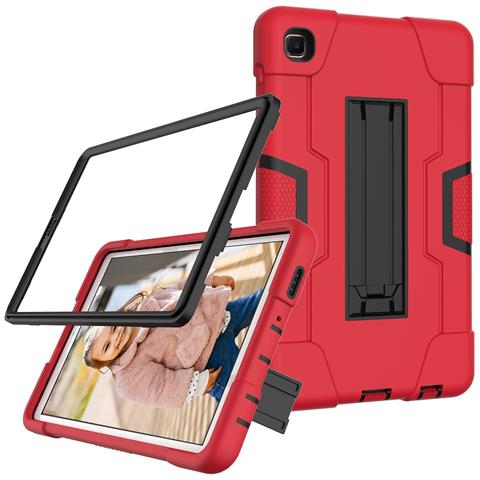 Custodia Per Samsung Galaxy Tab A 8.4"" Armored Con Supporto Rosso - Foto 4
