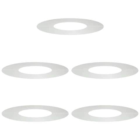 Anelli di Albero Piatto 5 pcs Argento Ø30 / 60 cm Acciaio zincato - Foto 1