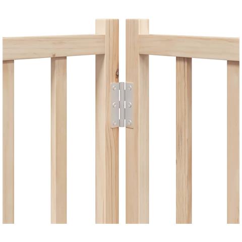 Cancello per Cani Porta Pieghevole 12 Pannelli 960 cm in Pioppo - Foto 9