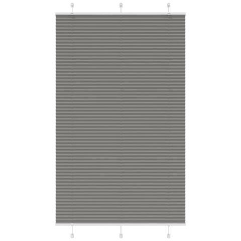 Tenda Plissettata Antracite 115x200cm Larghezza Tessuto 114,4cm - Foto 1