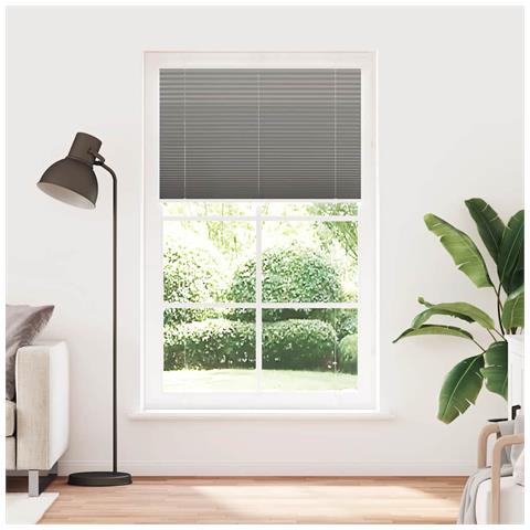 Tenda Plissettata Antracite 115x200cm Larghezza Tessuto 114,4cm - Foto 2