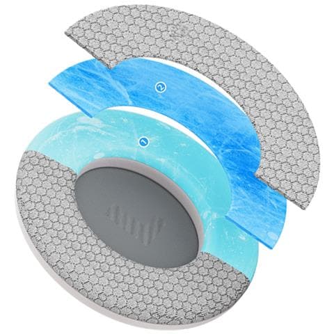 Cuscinetti Auricolari Di Ricambio Compatibili Con Cuffie Bose Qc45/qc45ii/qc45sc/qc35/qc35ii (paio) Grey - Foto 2