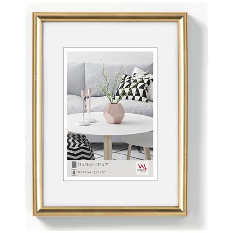 Galeria Cornice In Plastica 15x20 Oro - Foto 1