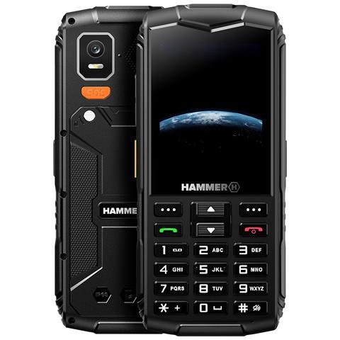 Telefono Cellulare Horizon Lte Dual Sim Autonomia 18h Impermeabile Ip68, Nero - Foto 1