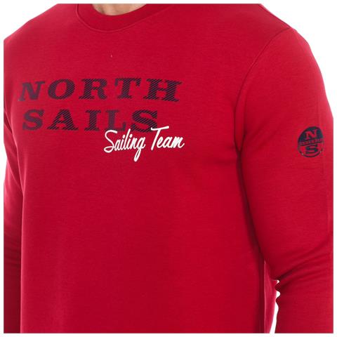 Felpa Girocollo A Maniche Lunghe 9022970 Da Uomo - Foto 2