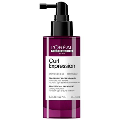 L'oreal Professionnel, Serie Expert Curl Expression, Stemossidina5% + Semi Di Ibisco, Spray Trattamento Cuoio Capelluto, Per Densità E Vitalità, 90 Ml - Foto 1