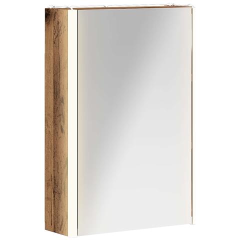 Mobiletto per specchio da bagno Legno vecchio 33 x 11,5 x 50 cm - Foto 1