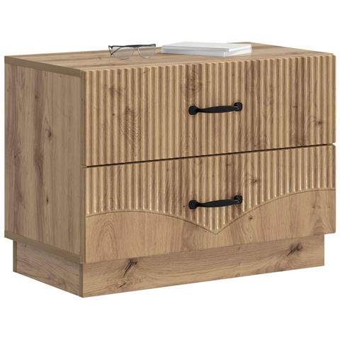 Armadio da Notte Rovere Artigianale 62 x 34,5 x 44,5 cm - Foto 2