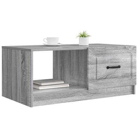 Tavolino da salotto Grigio Sonoma 90 x 50 x 37 cm - Foto 2