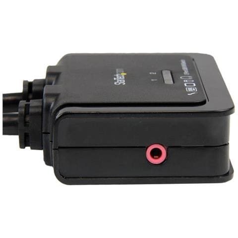 Switch KVM cavo HDMI USB 2 porte con audio e switch remoto - Alimentazione USB - Foto 2