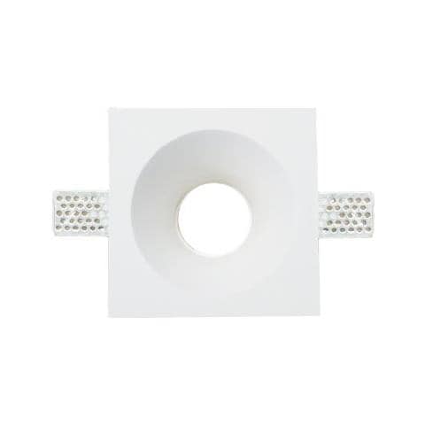Porta Faretti Led Gu10 Incasso Quadrato Gesso Bianco Vt-772 3653 - Foto 3