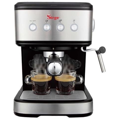 Macchina Caffè Espresso Manuale Lussy Serbatoio 1,5 Litri Potenza 1100 Watt - Foto 1