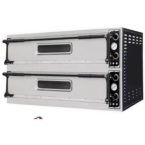 Gaggioli - FORNO ELETTRICO MECCANICO PER PIZZERIA - 6+6 PIZZE Ø35 CM -  DIMENSIONI ESTERNE 136x95.4x74.5 CM CON VETRO - ePRICE