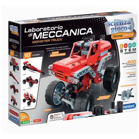 Laboratorio Di Meccanica-monster Trucks, Multicolore, 19087 - Foto 1