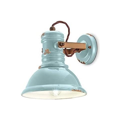 Industrial C1693, Applique D23, - Azzurro - Foto 1