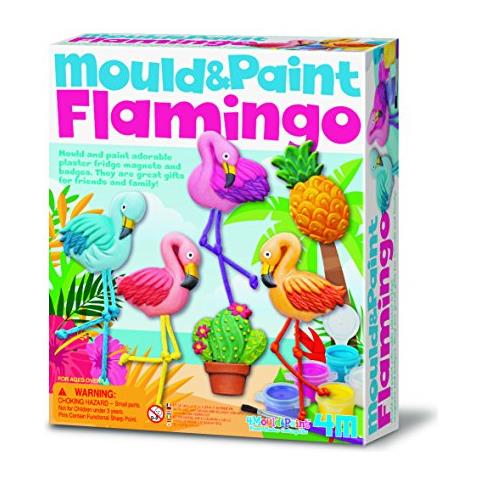 -404736 Stampo E Vernice A Forma Di Fenicottero, Multicolore, Flamingo, 404736 - Foto 1