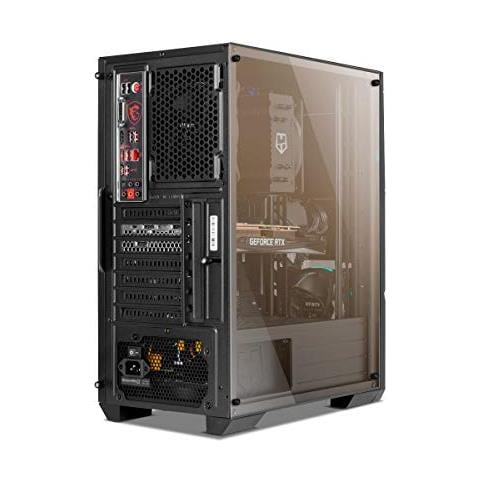 Nox Infinity Delta -nxinftydelta- Semitorre Striscia Led Argb Atx-micro Atx-itx, Laterale Acrilico, 2 Ventole Argb 120 Mm Preinstallate, Usb 3.0, Spazio Per Fino A 8 Ventole, Colore: Nero - Foto 2