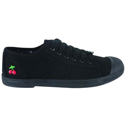 Cestini Abbigliamento Sportivo In Tela Basic 02 Mono Donna Nera - Foto 1